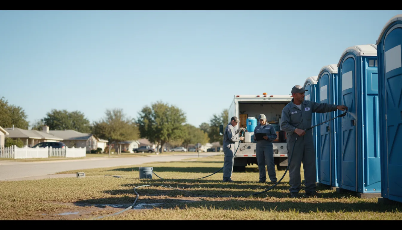 Long-Term Portable Toilet Rental in Killbuck, OH near me
